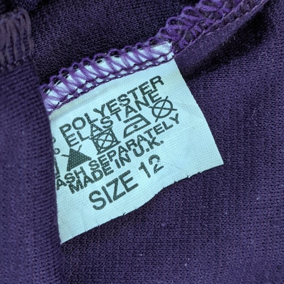 BooHoo Gold and Purple Bodycon Dress - Picture 4 of 5